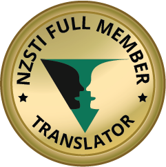 NZSTI Full Member insignia