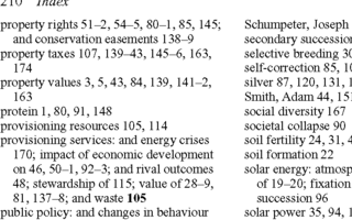 What an index looks like